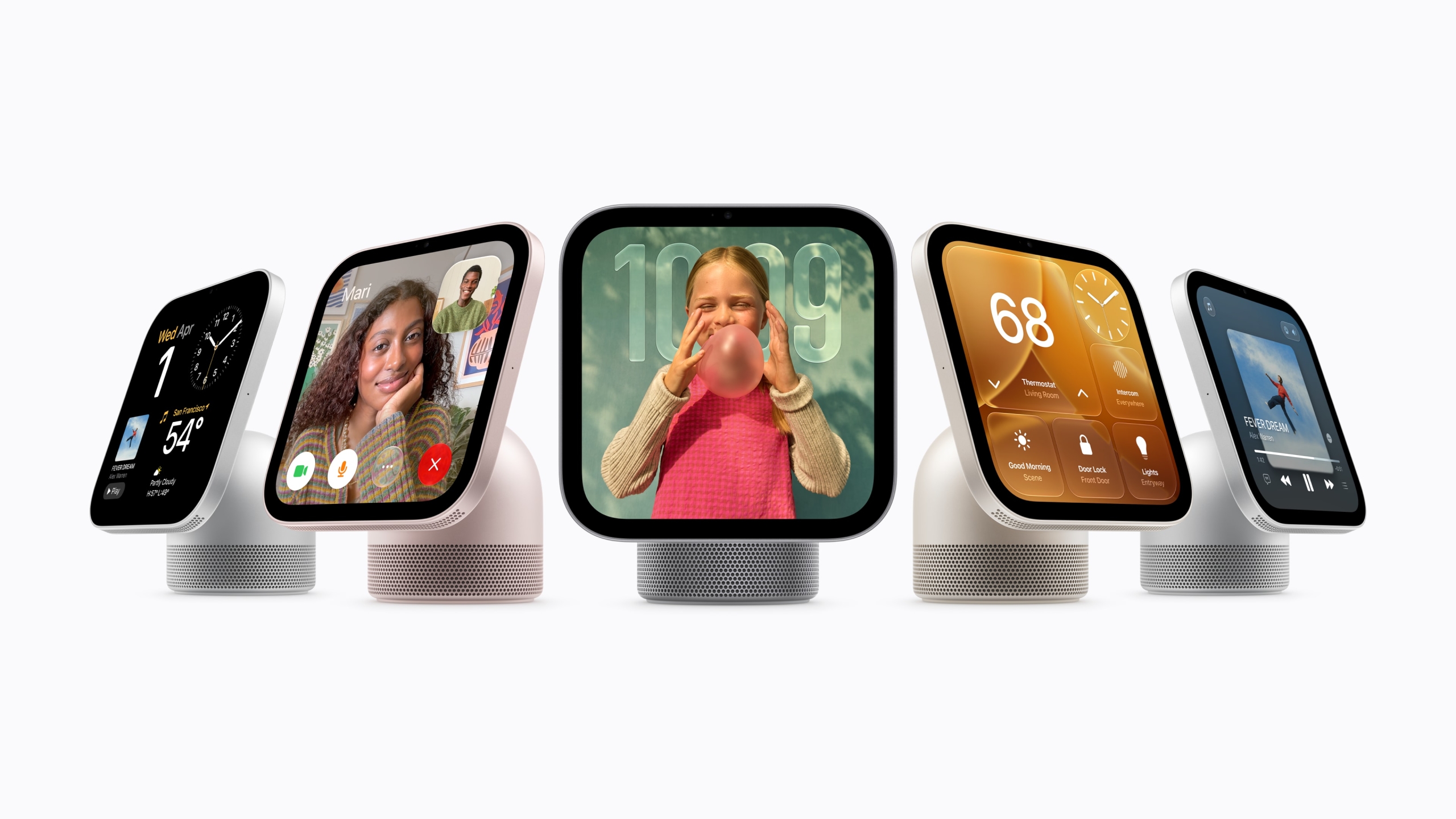 Apple、家庭向け端末「HomeView」を発表。米国などで11月13日発売、日本は未発表